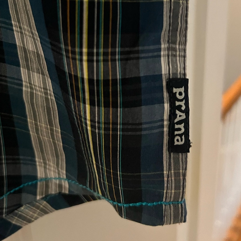 Men’s Prana Button Down Shirt - Murdock Plaid - Picture 6 of 6